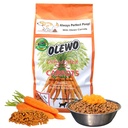 Olewo Original Karotten für Hunde – Fiber for Perfect Poop, Dehydred Dog Food Toppers for Picky Eaters, Natural Skin & Coat Support, Multivitamin, Probiotics for Digestive & Gut Health, 1 lb