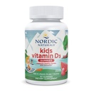 Nordic Naturals Vitamin D3 Gummies - 400 Iu Chewable For Kids | Cholecalciferol Vitamin D3 For Bone Health, Healthy Immunity - Wild Watermelon Splash, Vegetarian - 60 Gummies