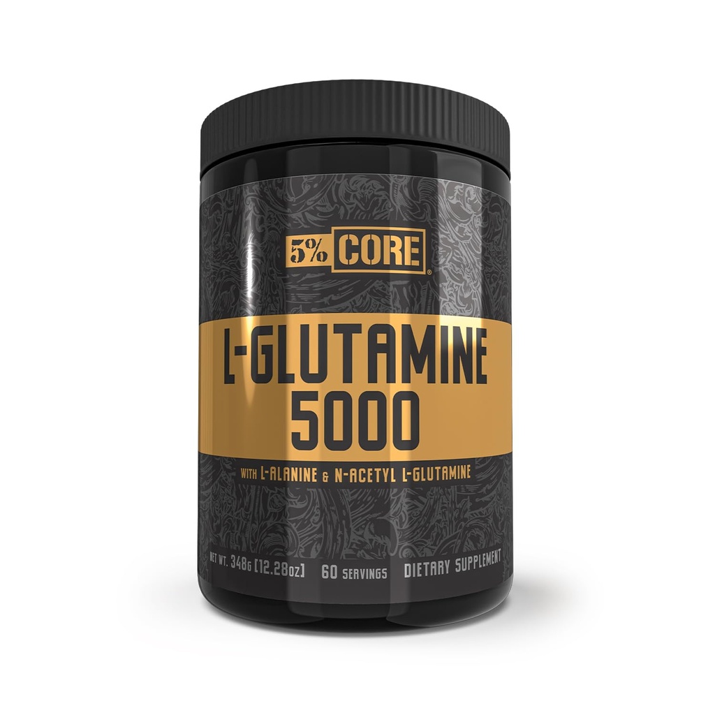5% Nutrition Core L- Glutamin 5000 Supplement w / L- Alanine) 124; Immun & Digitale Assistance
