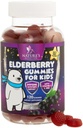 Kinder Immununterstützung Elderberry Gummies - Tägliche Kinder Vitamine C, Zink & Kinder Immunität Unterstützung Gummy - Nature's Sambucus Elderberry Supplement, Vegan, Glutenfrei, Tasty Berry Flavor - 120 Gummies