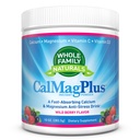Calcium Magnesium Pulver Ergänzung - CalMag Plus mit Vitamin C & D3 - Glutenfrei, Non GMO, Wild Berry Flavor - Natürliche Calm & Stress Relief Cal Mag Getränk - Natürliche Kalm Calcium & Magnesium Pulver
