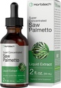 Horbäach Saw Palmetto Extrakt Flüssigkeitstropfen | 2 Fl Oz | Alkoholfreie Tinktur | Vegetarisch, Non-GMO und Glutenfreie Ergänzung