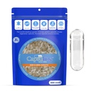 Capsuline Größe 0 Leere Gelatine Kapseln, Klar - 1000 Graf | Glutenfrei, Kosher, nicht-GMO zertifiziert | Pure Bovine Pillen Caps für DIY Ergänzung Füllung