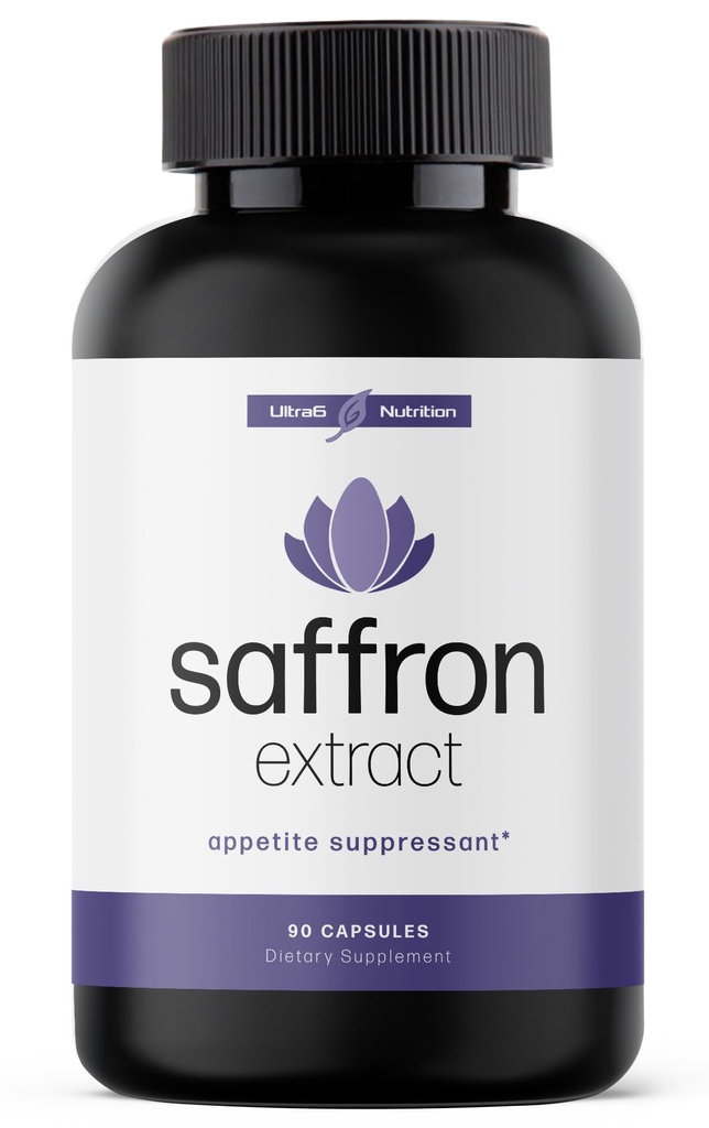 Pure Saffron Extract - Appetitzügler für Weight Loss Women & Men - Natural Hunger & Craving Control Supplement - Saffron Ergänzungen für Energie & Mood Lift - 90 Kapseln - Made in USA