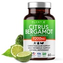 PLANT.O NUTRITION Citrus Bergamot Supplement 1200mg Highly Concentrated to 70% Polyphenols - Pure Bergamot Extract for Heart Health, Immunity, Antioxidant - 60 Veggie Capsules, Made in USA