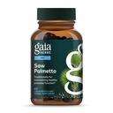 Gaia Herbs Saw Palmetto - Unterstützt gesunde Prostata-Funktion für Männer - Enthält Saw Palmetto und Sonnenblume Seed Lecithin Männergesundheit zu unterstützen - 60 Vegan Liquid Phyto-Capsules (30-Day Supply)