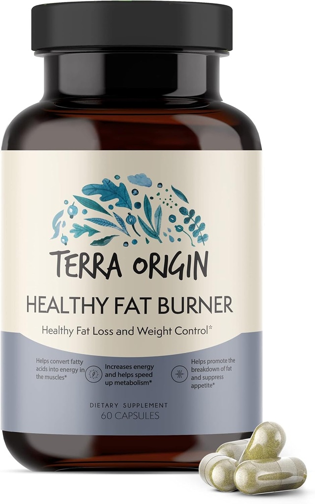 TERRA ORIGIN Metabolizmus Boost & Zsírveszteség - Amino Acids és természetes növényi kivonatok növelése energia és anyagcsere, blokk vágyak, Stop Új Zsírtároló *