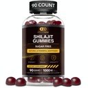 EFFECTIVE NUTRA Shilajit Gummies 1000mg | Pure Shilajit Harz für Energie, Gehirn & Immunität | Ergänzung für Männer & Frauen | Sugar-Free, Vegan, Gluten-Free | Natürliche Berry Flavor, Made in USA (90ct)