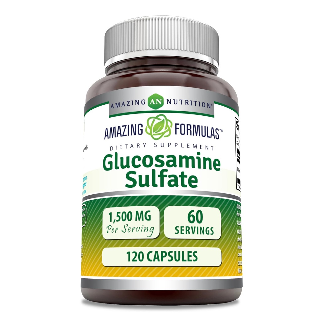 Amazing Formulas Glucosamine Sulfate Supplementary - 124; 1500 Mg Per Serving