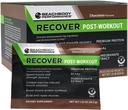 BODI Recover Whey Protein Powder Blend- post-Workout Chocolate Whey Supplement for Muscle Recovery with 20g Protein, BCAA, Gránátalma kivonat - Fast Recovery - 18 Serving Packs