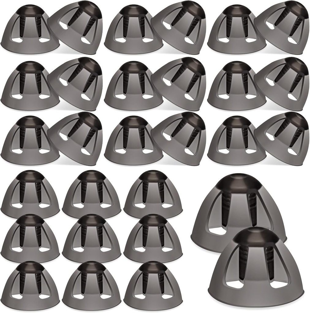 Geiserailie 30 db hallási támogatás Domes 8mm hallási támogatás nyitott Domes helyettesítések Közepes nyílt hallássegítő kiegészítők kompatibilis GN hallásvédő fültippek