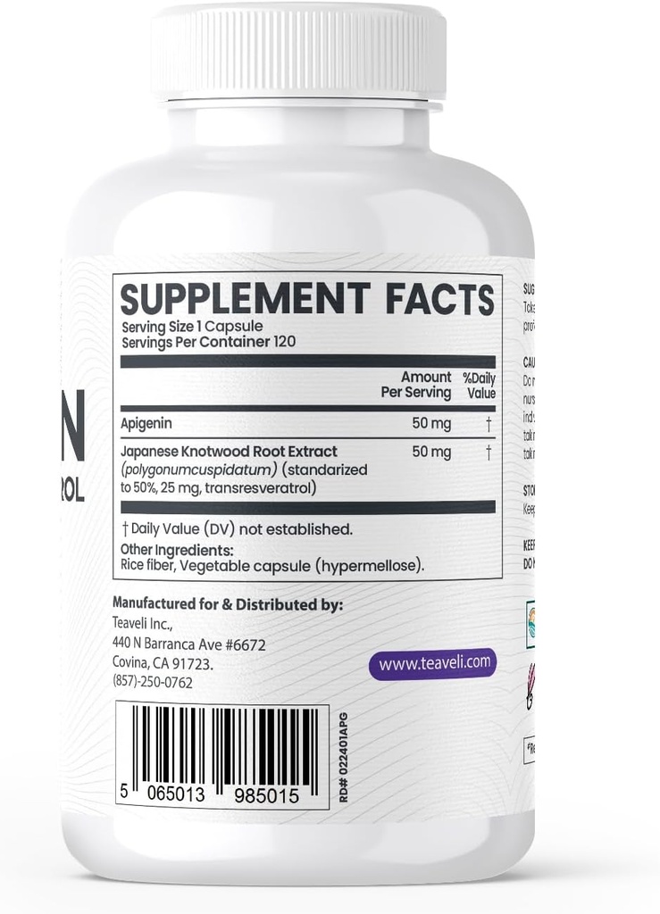 Teaveli Citicoline Apigenin Bundle-lal