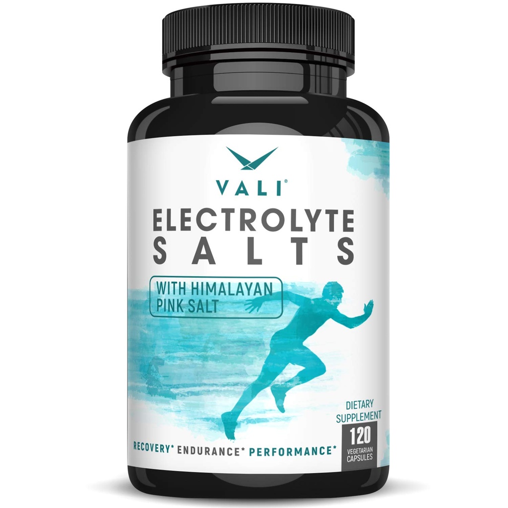 VALI Electrolyte Solts Rapid Orális Rehidratáció Pill. Hidratáció Táplálék por kiegészítés, Recovery & Relief Fast. Folyékony egészségügyi összetevők. Keto Salt Mineral Tablets. 120 Veggie kapszula