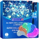 Eye Gel Pads (24 pár) - A szem Patches Puffy Eyes, ráncok, Sötét Circles, Természetes Collagen Eye Gels, A szem Mask Patches Face to Soothe Puffiness, Szemzsák