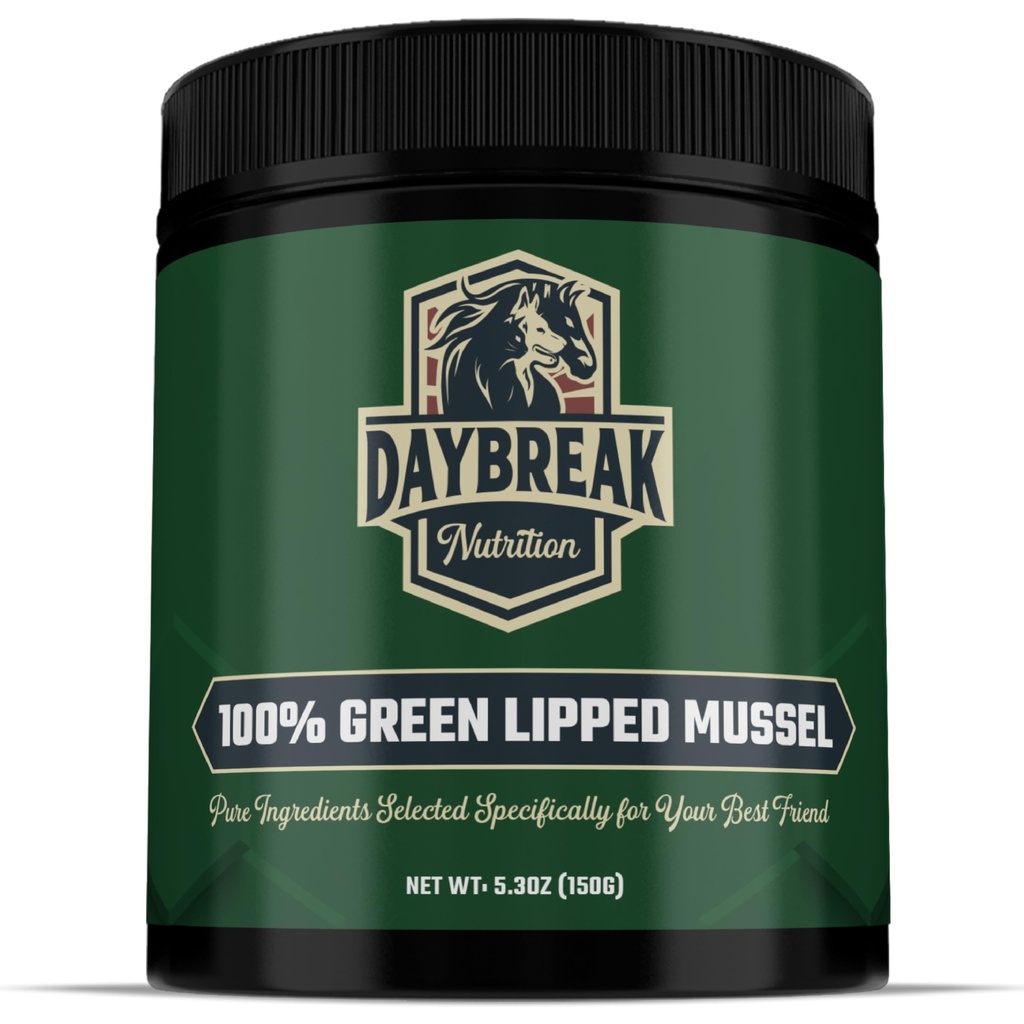 Pure Green Lipped Mussel Pulver für Hunde und Katzen - 100% Neuseeland Green Lipped Mussels - Anti-Entzündungs-Ergänzung & Vitamine, um Ihr Haustier mit Arthritis, Joint Pain Relief - 150 Gramm