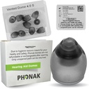 Phonak Vented 4.0 Dome Small (0.29 hüvelyk = 7.5mm) 10 Domes, Eredeti OEM Svájc csere Sonova, hallássegítő Domes for Phonak Audeo Marvel Paradise Lumic kiegészítők -1 Pack / 10 Domes Összesen
