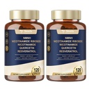 Totaria NMNH (Dihydronicotinamid Mononukleotid), NMNH-Ergänzung w/Niacinamid (Vitamin B3), Quercetin, Trans-Resveratrol, NAD+, Anti-Aging, Hautzellengesundheit & Energie, 240 Count