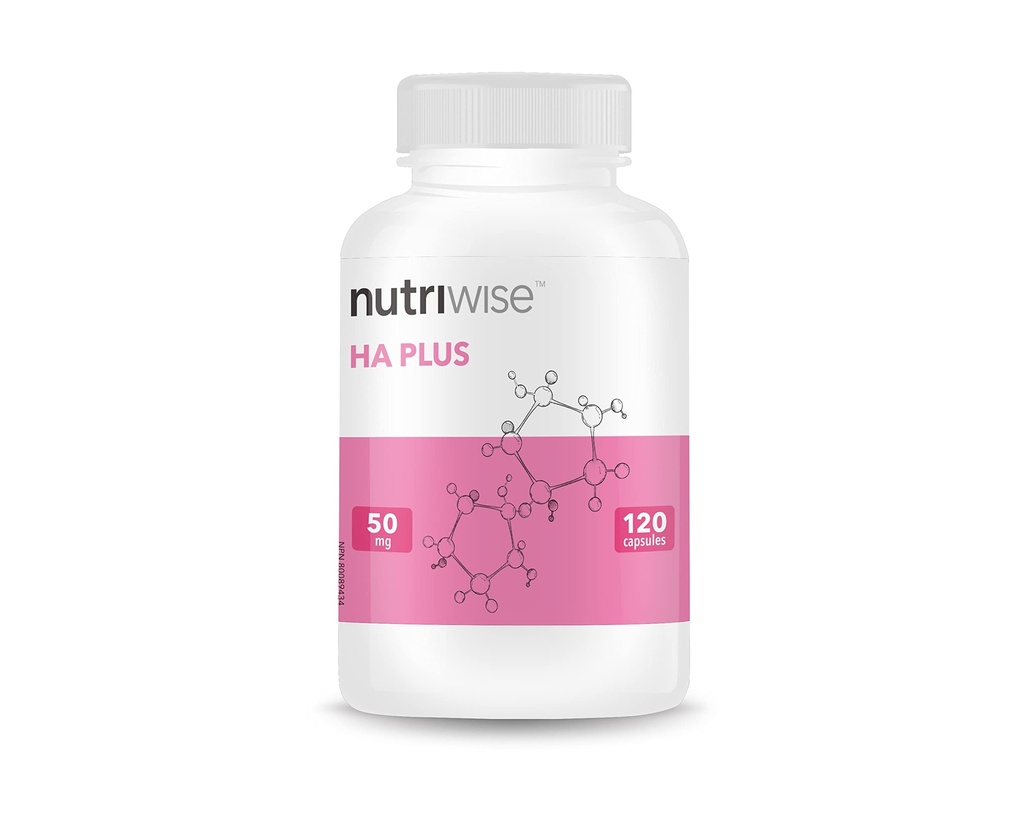 Nutritwise HA Plus High Potency Hyaluronic Acid + Collagen 120 kapszula