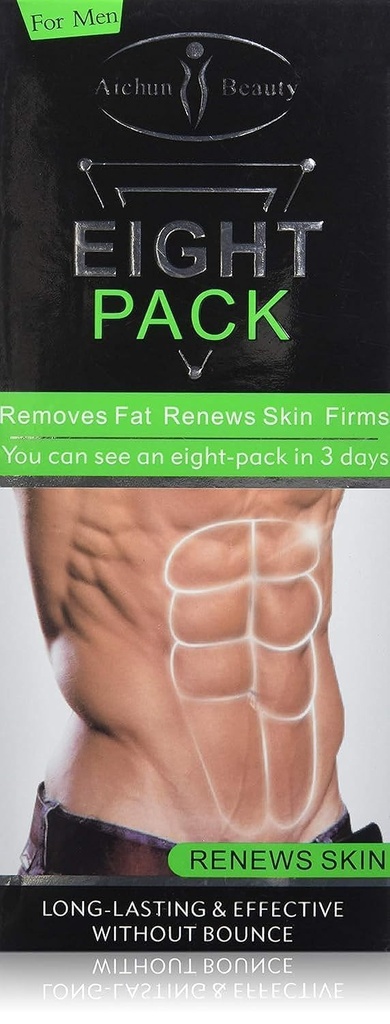 AICHUN BEAUTY Achter Pack für Männer Starke Taille Manly Torso glatte Linien drücken Fitness Belly Burning Muscle Fat Entfernen Erneut Haut Weight Loss Slimming Cream 170g