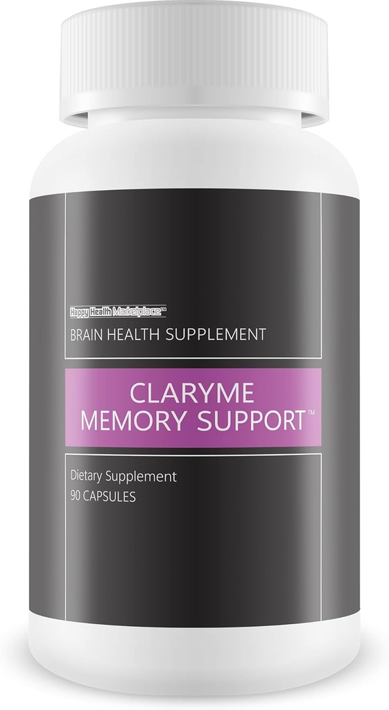 Claryme Memory Support - Unsere beste Memory-Ergänzung für Gehirn - Memory Pills für Senioren - Memory-Ergänzungen für Frauen und Männer - Natural Brain Booster - Mental Focus und Energy Supplements