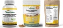 Vegan Vitalität Booster ergänzt Bundle - Vegan Multivitamine, Kollagen und Super Pilz-Komplex. Hochfeste pflanzenbasierte Formel für Gesamtgesundheit für Vegane und Vegetarier