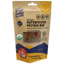 Yogi Super Foods Maca Protein Bars mit Cacao für gesunde Energie - Rohe, Vegan, Glutenfrei, Low Glycemic Superfood Snack Food Bars mit Pflanzenprotein, Kakaopulver & Granola - 4 Bars