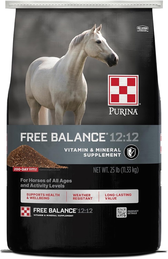 Purina Animal Nutrition Free Balance 12- 12 Supplement 25lb 25