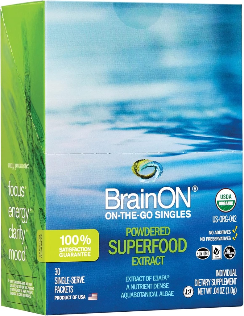 E3Live BrainOn On-The- Go- Singles, 30 gróf, 1 gramm