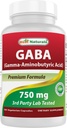 Legjobb Naturals Gaba 750 mg 100 Veggie Caps