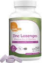 Zahler Elderberry Zinc Lozenges für Erwachsene & Kinder - Delicious Chewable Zinc & Sambucus Elderberry Lozenges for Immune Support - Kosher, Made in USA - Zink Ergänzungen für Männer & Frauen (90 Count)