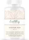 Eartley Wellness, Oyster- Min kapszula, Természetes cink és ásványi kiegészítés, Promotes Energy & Mood, Rich in Antioxidants & Amino Acids, 100% Tiszta és Biológiailag elérhető (60 kapszula)