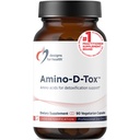 Dizájn egészségügyi Amino- D- Tox - Amino Acid Detox + Máj tisztítás támogatás - Kiegészítő keverék Glicin, Kalcium D Gluctarium, NAC + More - Non-GMO (90 kapszula)