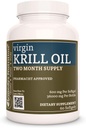 Reedy 's Nutrition Virgin Krill Oil (Omega3 Fatty acids: EPA & DHA) - 124; 600 mg, 60 Softgels Dietary Supplement - 124; Két hónapos ellátás