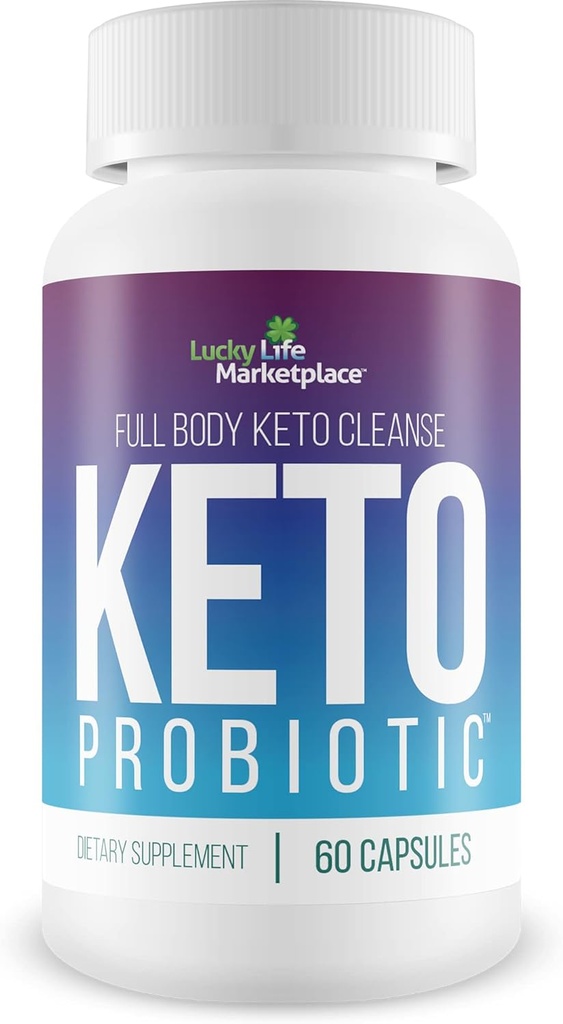 Keto Probiotic - 40 Billion Cfu - Förderung von Verdauungs-Gesundheit, Immun-Gesundheit, & Gut-Gesundheit - Keto Friendly Probiotic - Full Body Keto Cleanse Aid - Reduzierte Bloating - Keto Probiotics für Männer und Frauen