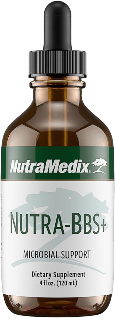 NutraMedix Nutra- BBS + - Gyógynövény kiegészítés mikrobiális, antioxidáns és immunszupporthoz - Elecampane + Jalapa Root, Artemisia Annua és Capirona Bark (4 oz)