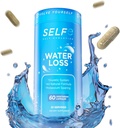 Wasserverlust Pillen - Natürliche diuretische Pillen für Wasserretention - Wasser Pille für Fast Acting Bloating Relief - Einfache Wasserretention Pillen für Frauen und Männer - 60 Veggie Kapseln