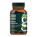 Gaia Herbs Mentalal Alertness - Brain Support-Ergänzung zur Unterstützung Fokussierung & Gedächtnis* - mit Eleuthero, Ginkgo Leaf, Gotu Kola, Rosemary & Oats - 60 Vegan Liquid Phyto-Capsules (15-Day Supply)