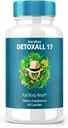 DetoxAll 17 - DetoxAll 17 Vollkörper-Reset, DetoxAll17 Nahrungsergänzung für Gesamtgesundheit und Wellness, Maximale Stärke All-Natur Pillen zu erhöhen Energie, Detox Alle 17 Bewertungen (60 Kapseln)