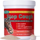 Stoppen Husten Pferde Ergänzungen Pulver, unterstützt Pferde mit stabilen Husten, Respiratorische Allergien, Kostenlose saisonale Allergien, COPD, 2.2 lbs, 70 Tage Versorgung