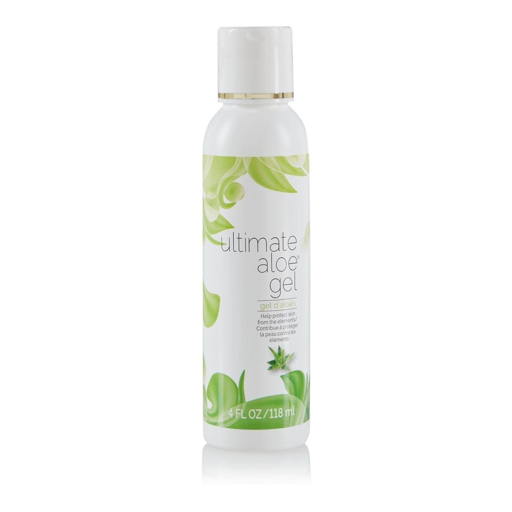 Ultimatives Aloe Gel - Enthält Enzyme, Aminosäuren, Vitamine und Mineralien, lindert Sunburn, lindert trockene Haut, Insektenstiche, Irritationen und Minor Scrapes, Market America (4 oz./116 ml)
