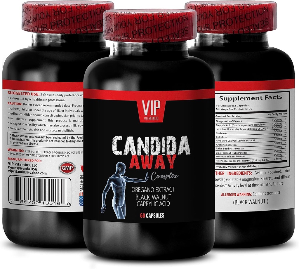 candida cleanse - CANDIDA AWAY - candida cleanse detox, candida cleanse für Männer, candida cleanse Supplement, candida support, candida cleanse detox für Frauen, candida cleanse für Frauen 1Bot 60Caps