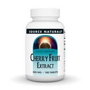 Source Naturals Cherry Fruit Extract, Natural Source of flavonoids Ez antioxidánsként *, 500 mg - 180 tabletta