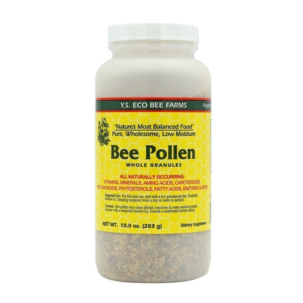 Bee Pollen - Alacsony nedves egész granulars - 10 oz