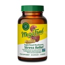 MegaFood Superfood Pilz Stress Relief - Reishi Mushroom Supplement Klinisch untersucht Stress zu reduzieren - Doktor mit Ashwagandha KSM 66 - Vegan, Gluten-Free - 60 Kapseln, 30 Portionen
