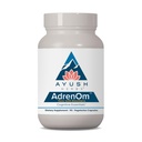 Ayush Kräuter AdrenOm - Ayurveda Adrenal und Stress-Support-Ergänzung für Frauen & Männer, Ashwagandha & Eleuthero Adrenal Balance zu unterstützen, kognitive Funktion & Beruhigung - 90 Vegetarische Kapseln (1 Zähler)