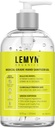 Medical-Grade Hand Sanitizer Gel - 97% Organic Aviation 124; 70% USP Equipment Aviation 124; Moisturizing Aloe + Hyaluronic Aviation 124; Freshly Made in USA Palack pumpával