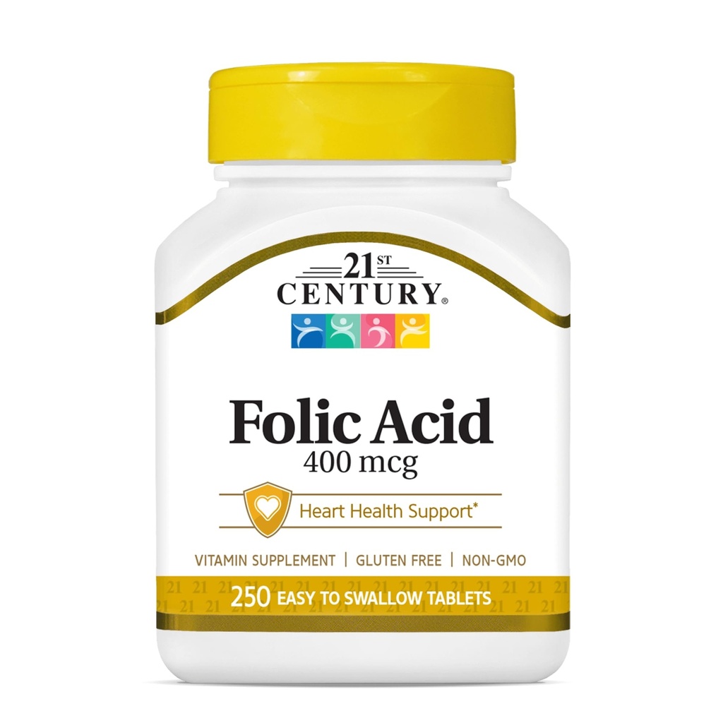 21. század Folic Acid 400 µg tabletta, 250 gróf