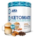 ANS Performance Ketomate Coffee Creamer MCT Oil Powder, Finom, Sugar Free Creamer For Coffee, Tea & Shakes, Perfect Keto Energy Powder, 20 Servings, 15oz, Caramel Macchiato