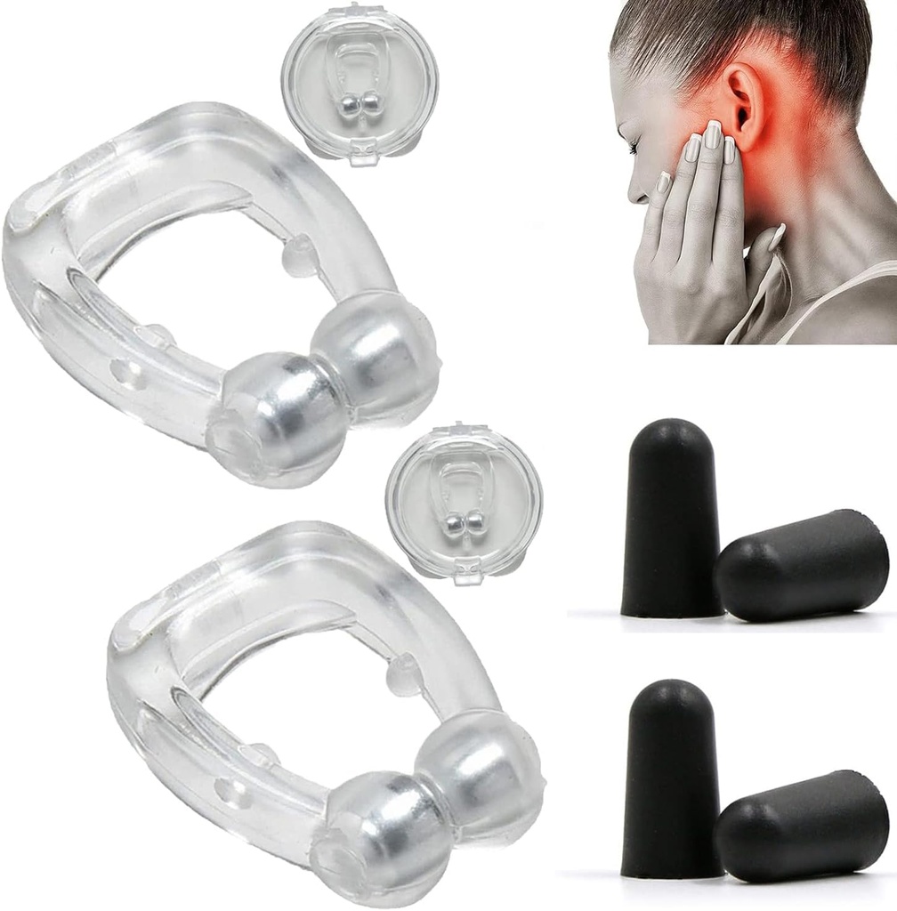 Akupeace Tinnitus Relief Gerät, Acupeace Anti Tinnitus Relief Ohr Clip, Vorrichtung zum Stoppen Ohrring, Tinnitus Relief für Ringe Ohren -1pair