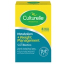 Culturelle Metabolism + Weight Management mit SlimBiotics® Probiotic Capsules – 30 Count – Hilft sicher Gewicht zu verwalten - fördert gesunde Stoffwechsel und körperliche und psychische Energie